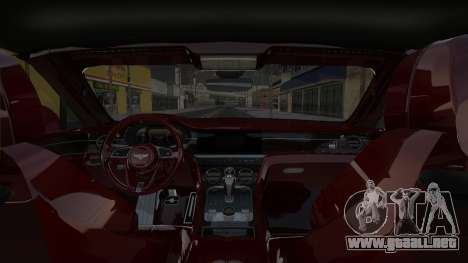 Bentley Continental GT Red CCD para GTA San Andreas