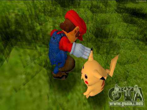 Pikachu de Super Smash Brothers Melee para GTA San Andreas