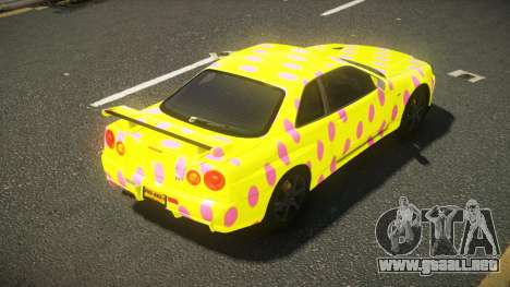 Nissan Skyline R34 L-Sport S1 para GTA 4