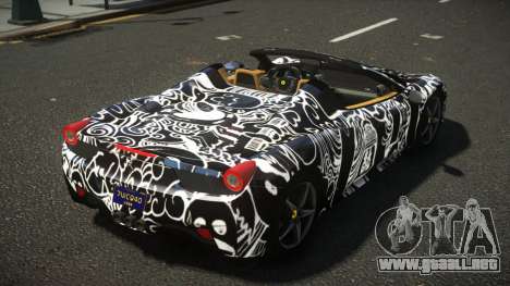 Ferrari 458 LE Roadster S5 para GTA 4