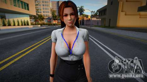 Mai Shiranui Office Suit para GTA San Andreas