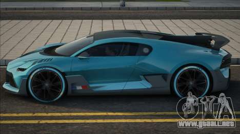 Bugatti Divo 19 Blue para GTA San Andreas