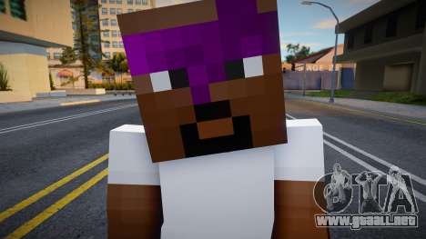 Ballas1 Minecraft Ped para GTA San Andreas