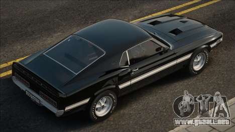 Shelby GT500 1969 Driver para GTA San Andreas