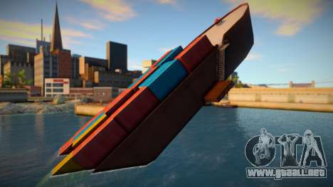 Barco medio hundido para GTA San Andreas