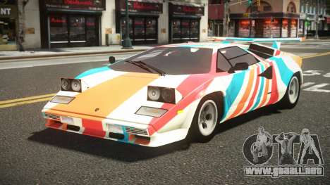 Lamborghini Countach QV LP500 S14 para GTA 4