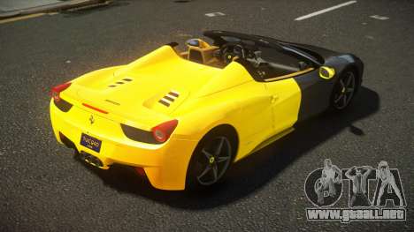 Ferrari 458 LE Roadster S3 para GTA 4