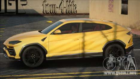 Lamborghini Urus CCD Yellow para GTA San Andreas