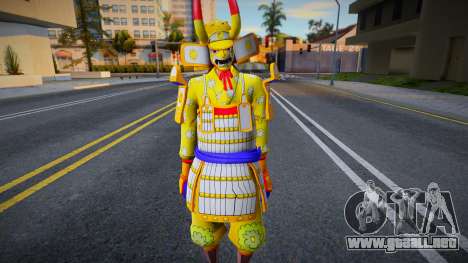 KikunoJo Samurai Suit From OP para GTA San Andreas