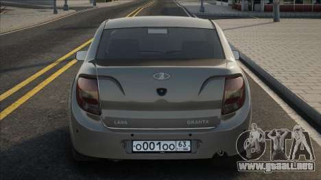 Lada Granta Silver para GTA San Andreas