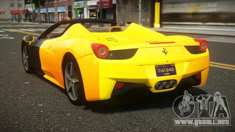 Ferrari 458 LE Roadster S3 para GTA 4