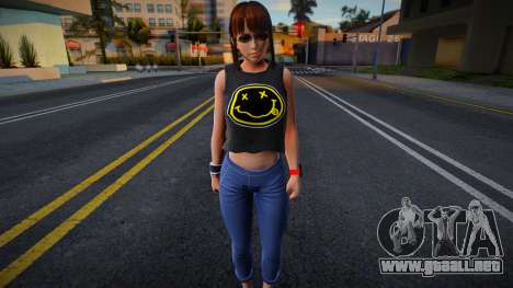 Leifang Fashion Nirvana fan para GTA San Andreas