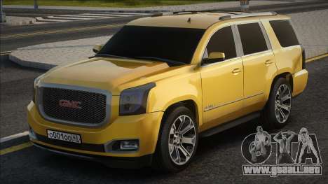 GMC Yukon Denali Yellow para GTA San Andreas