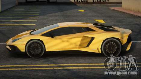 Lamborghini Aventador LP750-4 SV Yellow para GTA San Andreas