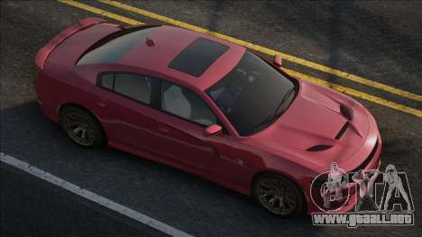 Dodge Charger Hellcat 2015 Red para GTA San Andreas