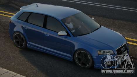 AUDI RS3 BLUE para GTA San Andreas