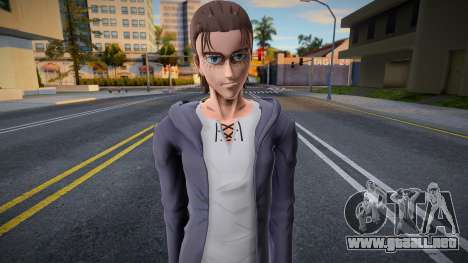 Eren Yeager De Attack On Titan para GTA San Andreas