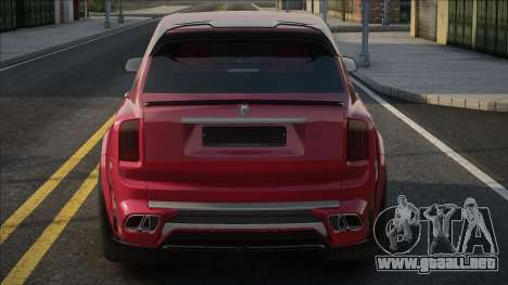 Rolls-Royce Cullinan Red para GTA San Andreas