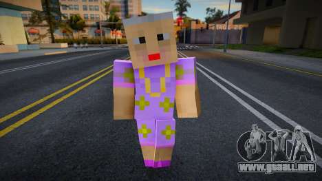 Bfost Minecraft Ped para GTA San Andreas