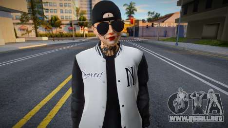 Skin Fivem Nobita Basebal para GTA San Andreas