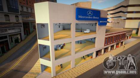 Mercedes-Benz Dealership v2 para GTA San Andreas