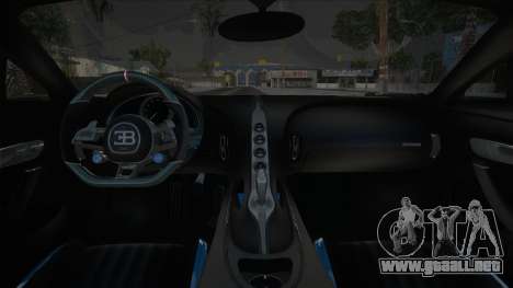 Bugatti Chiron Sport 110 Black CCD para GTA San Andreas