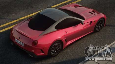 Ferrari 599 GTO Belka para GTA San Andreas