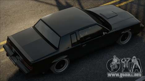 Buick Regal GNX Black para GTA San Andreas