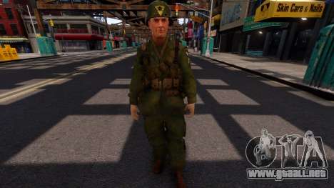 Brother In Arms Character v5 para GTA 4