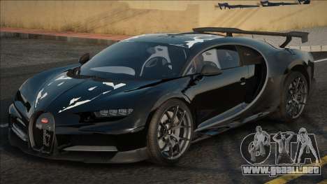 Bugatti Chiron Black para GTA San Andreas
