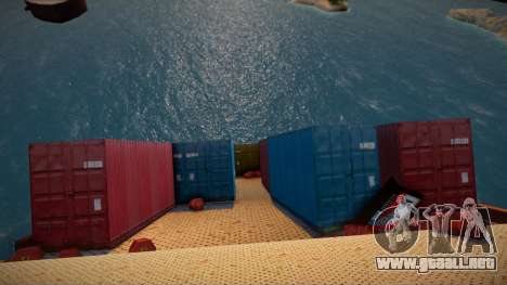 Barco medio hundido para GTA San Andreas