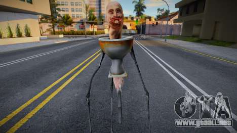 Skibidi toilet spider para GTA San Andreas