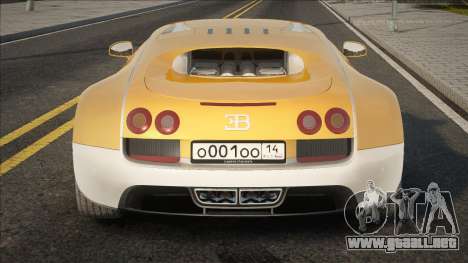 Bugatti Veyron CCD para GTA San Andreas