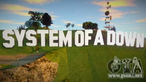 System Of A Down para GTA San Andreas