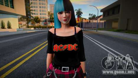 Hit Kawaii Gothic fan ACDC para GTA San Andreas