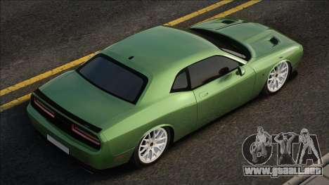 Dodge Challenger Green para GTA San Andreas