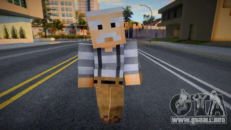 Hmogar Minecraft Ped para GTA San Andreas