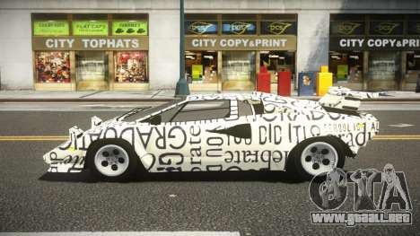 Lamborghini Countach QV LP500 S5 para GTA 4