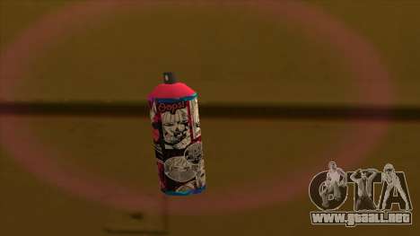 Nuevo Spray Can Mod para GTA San Andreas