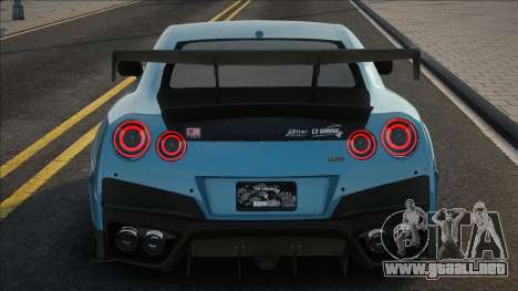 Nissan GTR R35 TOP SECRET para GTA San Andreas