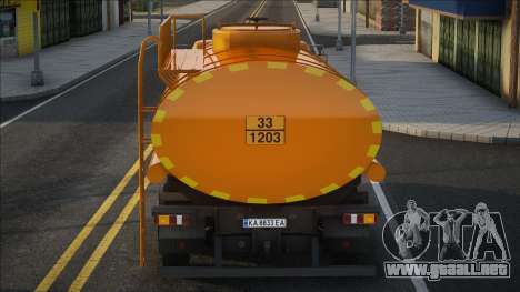 KrAZ 63221 Cisterna de combustible (corregido) para GTA San Andreas