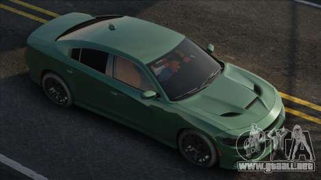 Dodge Charger SRT Hellcat Green para GTA San Andreas