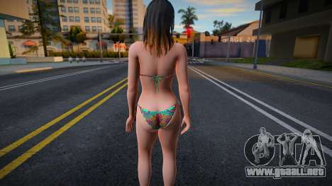 Nanami Bikini skin para GTA San Andreas