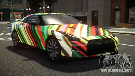 Nissan GT-R R35 ST G-Style S5 para GTA 4