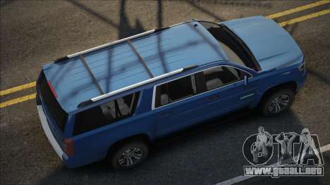 Chevrolet Suburban Blue para GTA San Andreas
