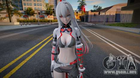 Lucia - Crimson Weave from Punishing: Gray Raven para GTA San Andreas