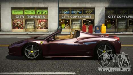 Ferrari 458 LE Roadster para GTA 4