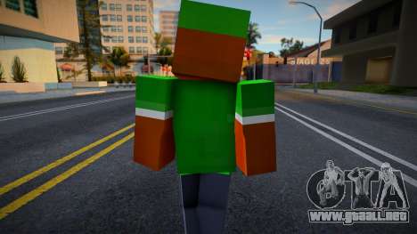 Sweet Minecraft Ped para GTA San Andreas