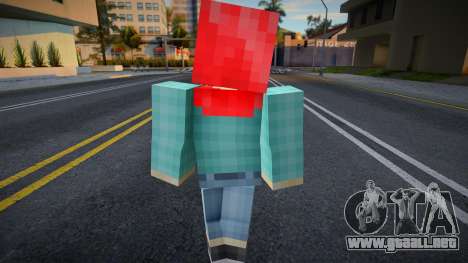Cwfohb Minecraft Ped para GTA San Andreas