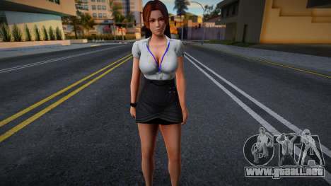 Mai Shiranui Office Suit para GTA San Andreas